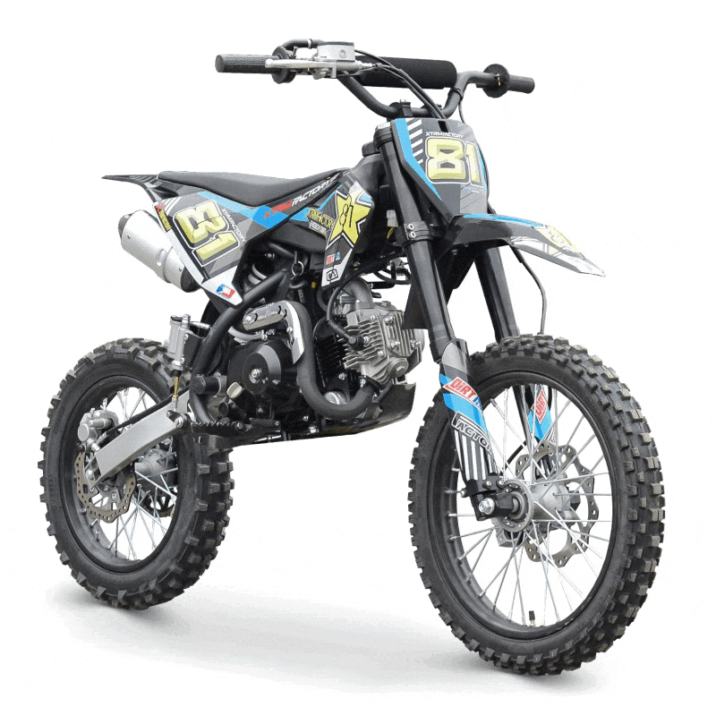 Pit bike XTRM81 MX110 Bleu